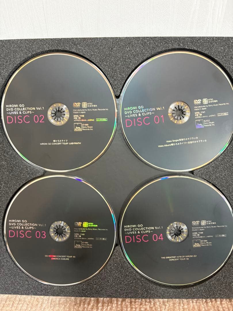 HIROMI GO DVD COLLECTION Vol.1 8枚組 郷ひろみ
