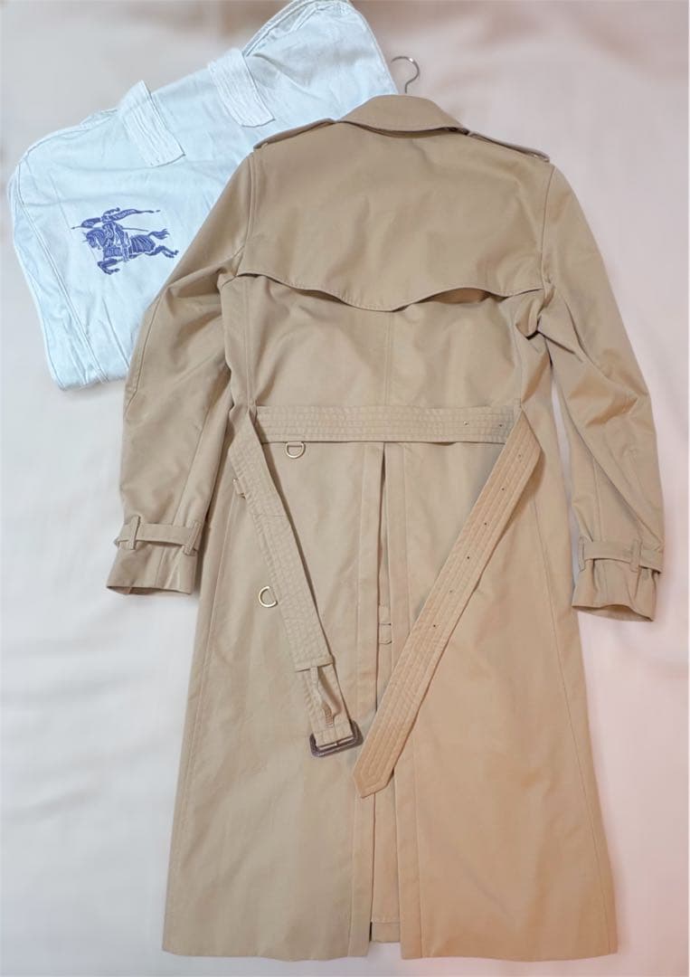 【美品】今だけ！半額 バーバリー ケンジントン トレンチコート ベージュ