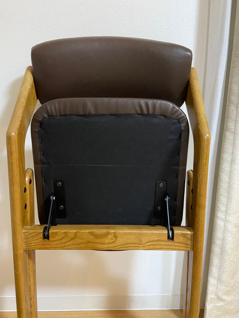 ICHIBA 木製　ナチュラル　チェア　折りたたみ　美品