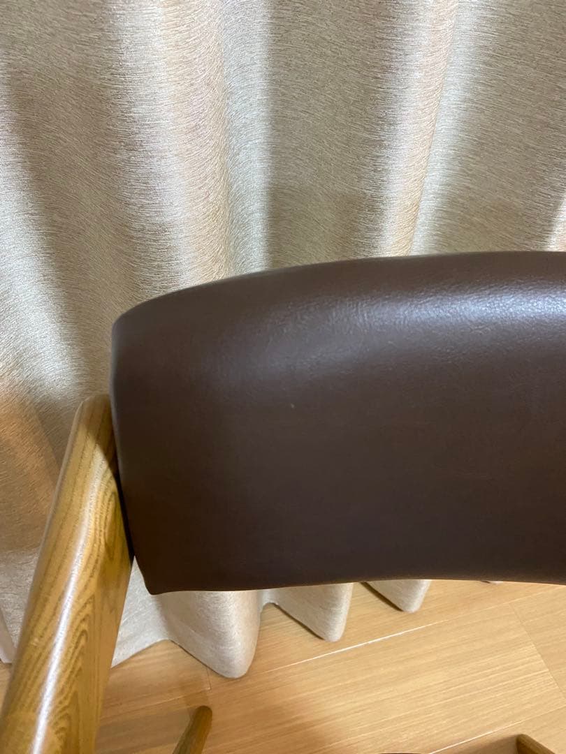 ICHIBA 木製　ナチュラル　チェア　折りたたみ　美品