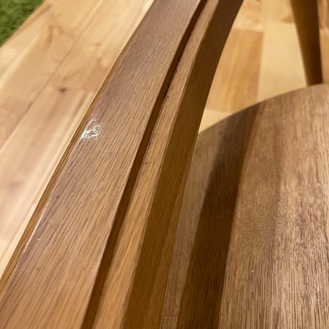 KEYUKA ケユカ オーフス ガラス ローテーブル ウッド 木製 オーク