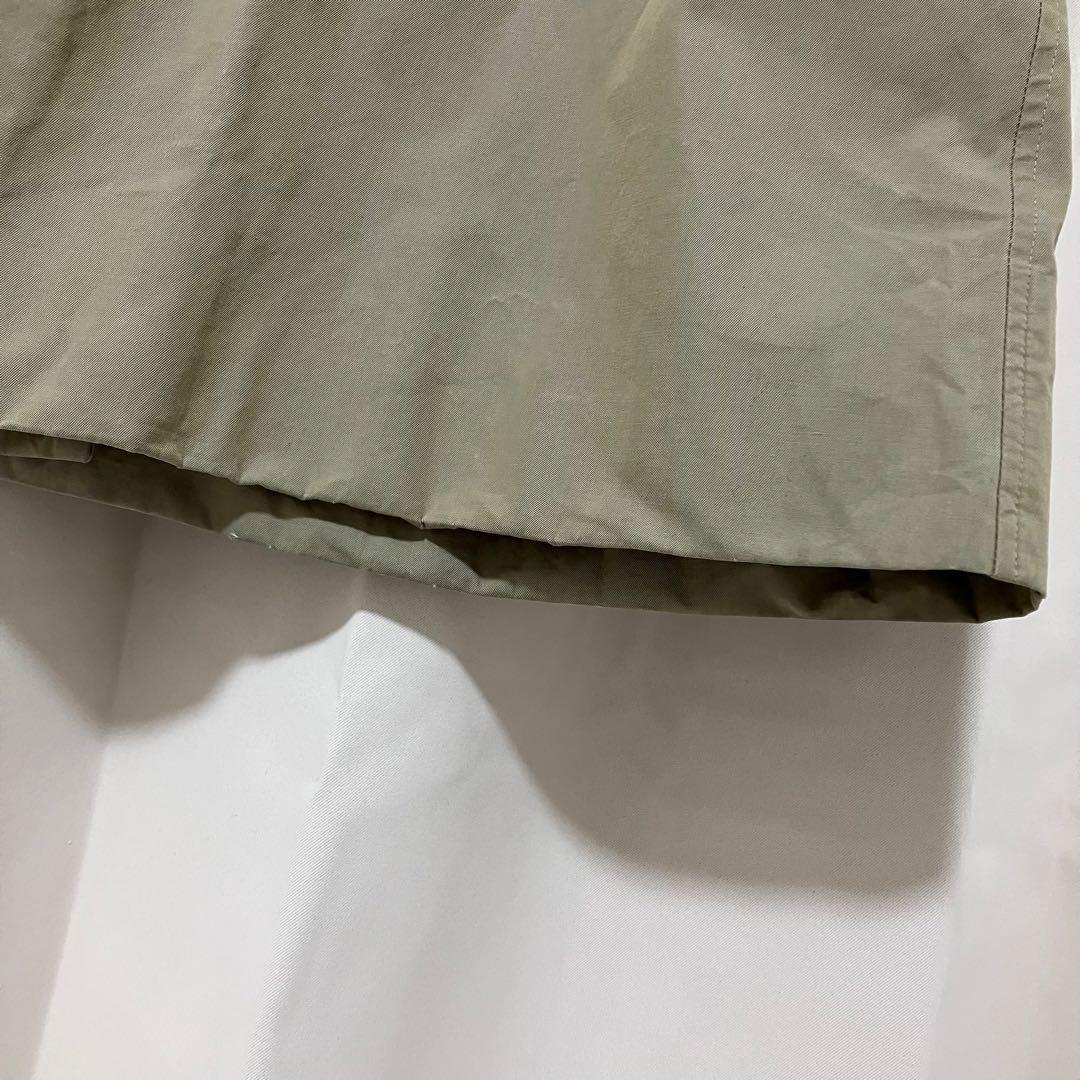 Burberrys バーバリー 一枚袖 ステンカラーコート カーキ 玉虫色