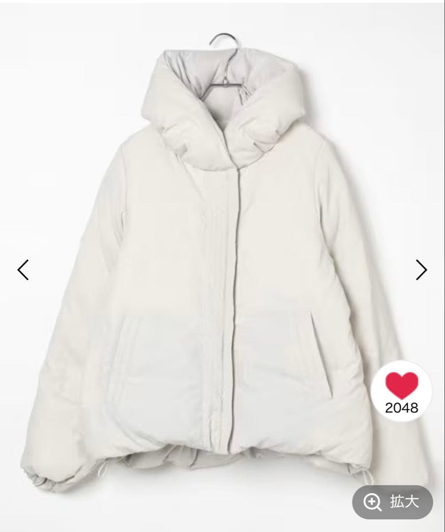 BAYFLOW ベイフロー リバーシブルコーデュロイダウン アイボリー