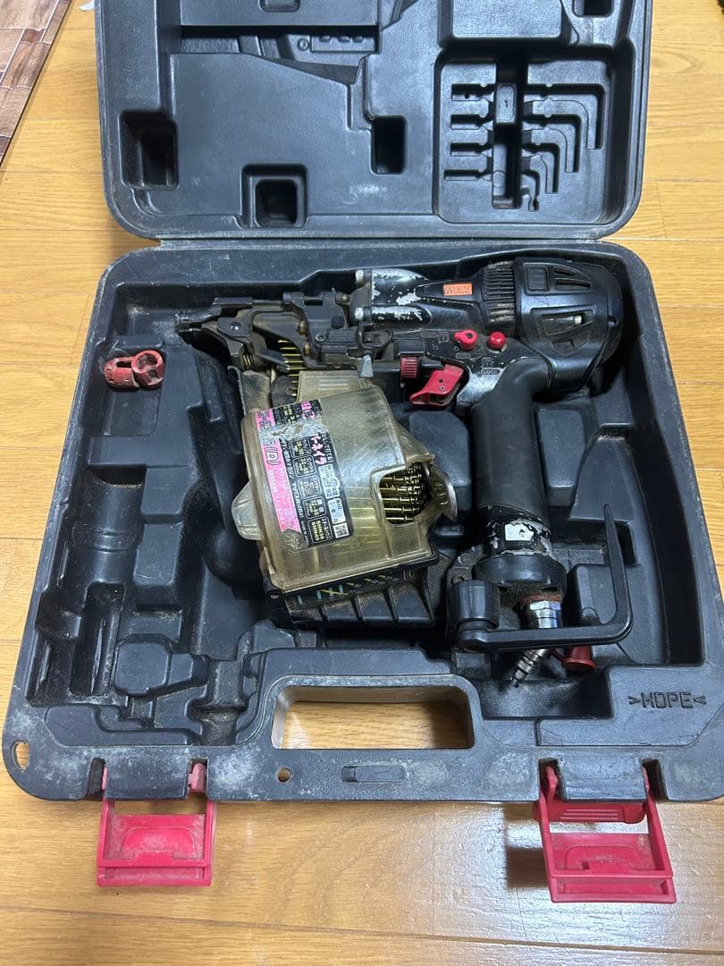 MAX 釘打機　スーパーネイラ(ホース付き)