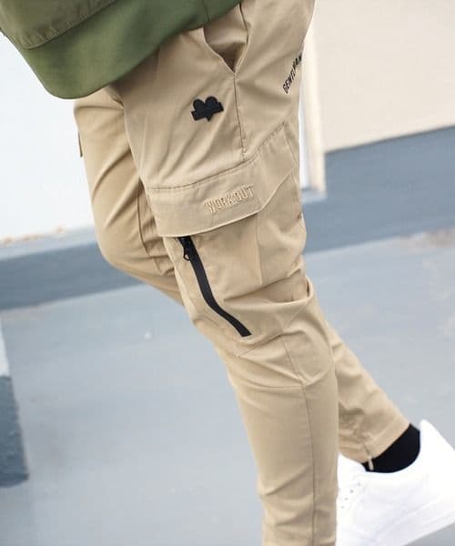 LUXE/R GOLF ストレッチ布帛カーゴパンツ 45940BGM