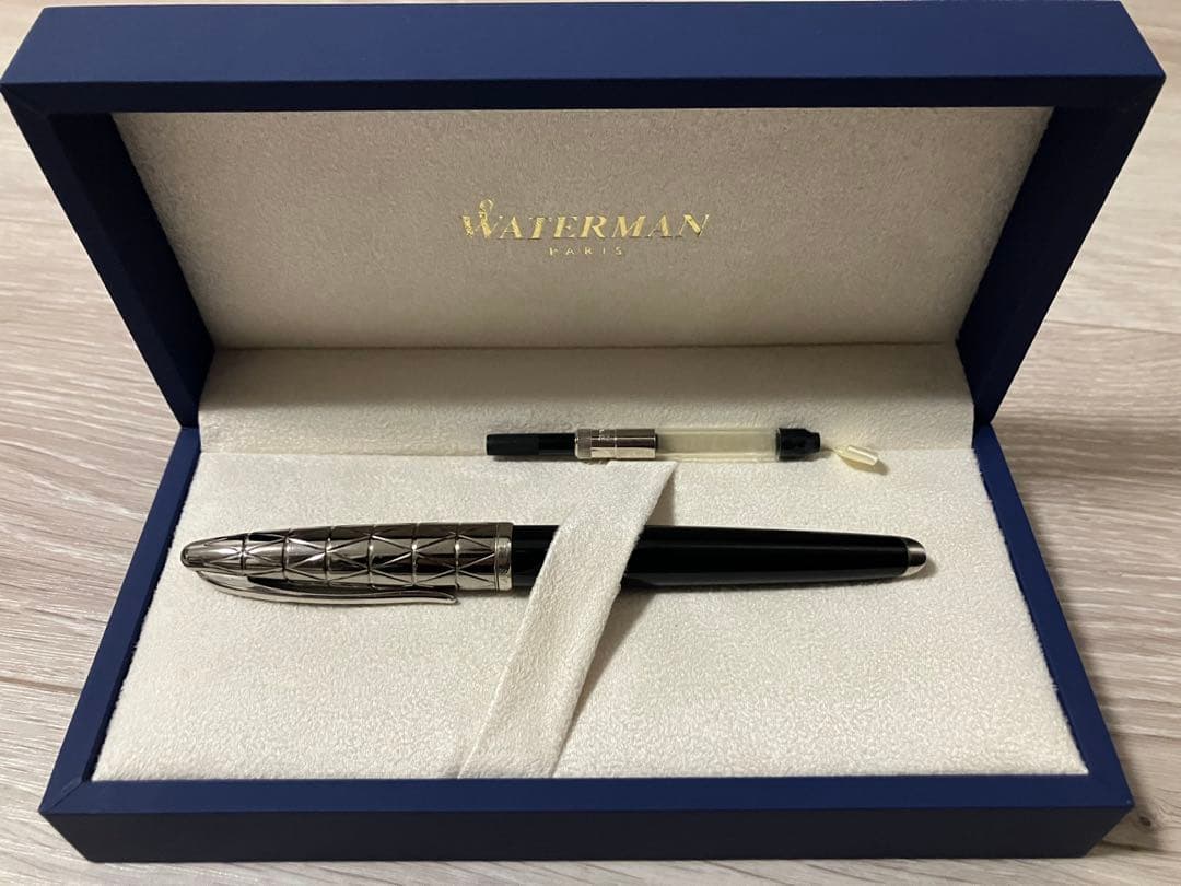 【美品・川口明弘氏調整済】ウォーターマン カレン DX コンテンポラリーBKEF