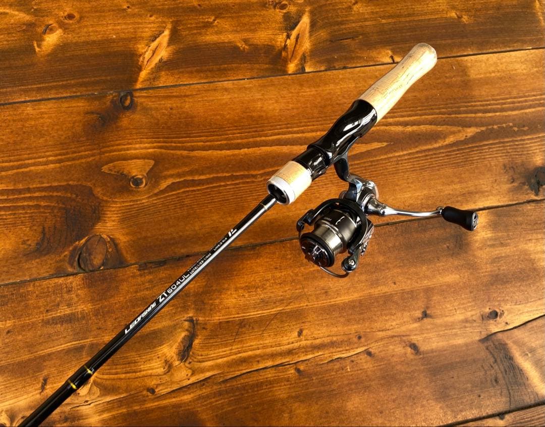 釣り竿セット　トラウトロッド　パックロッド　スピニングリール　長さ調節できる竿
