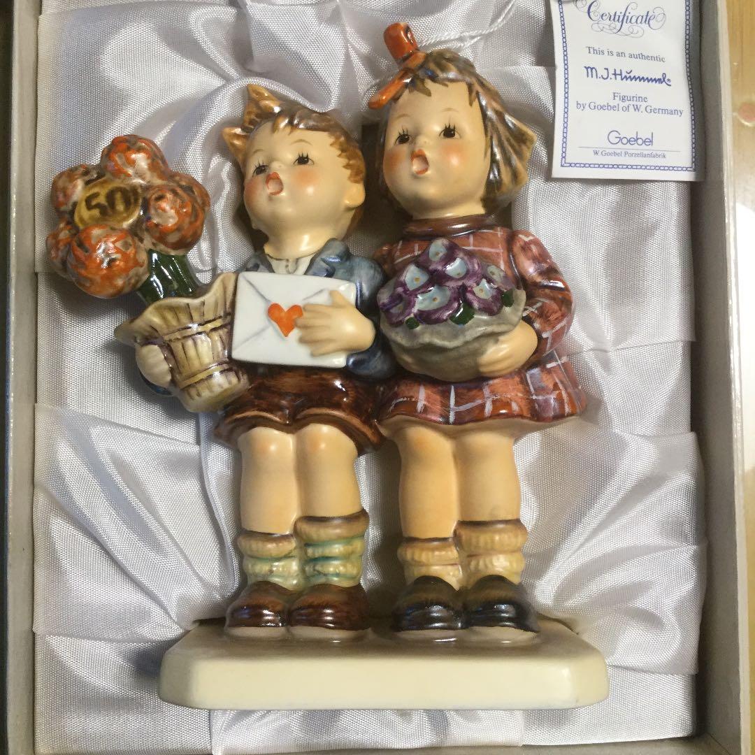 ゲーベル、フンメルの人形、箱付き