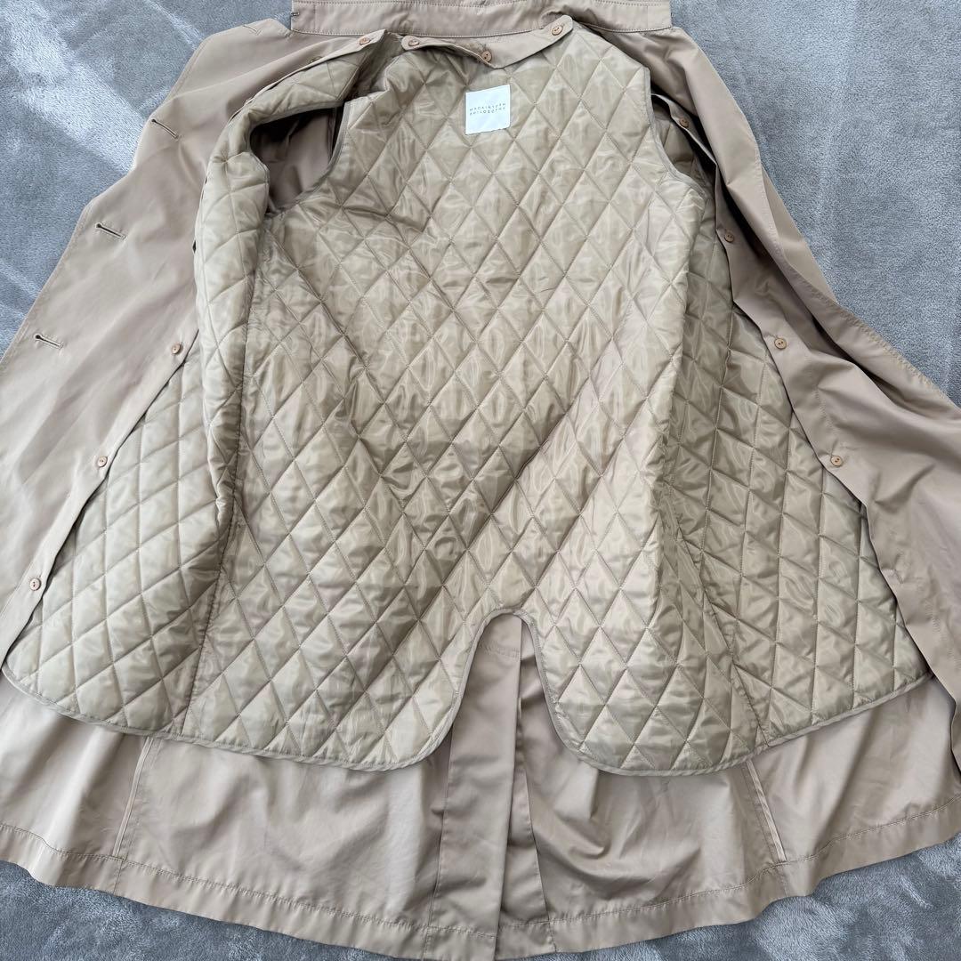 マッキントッシュフィソロフィー M ライナー付 トレンチコート ダブルブレスト