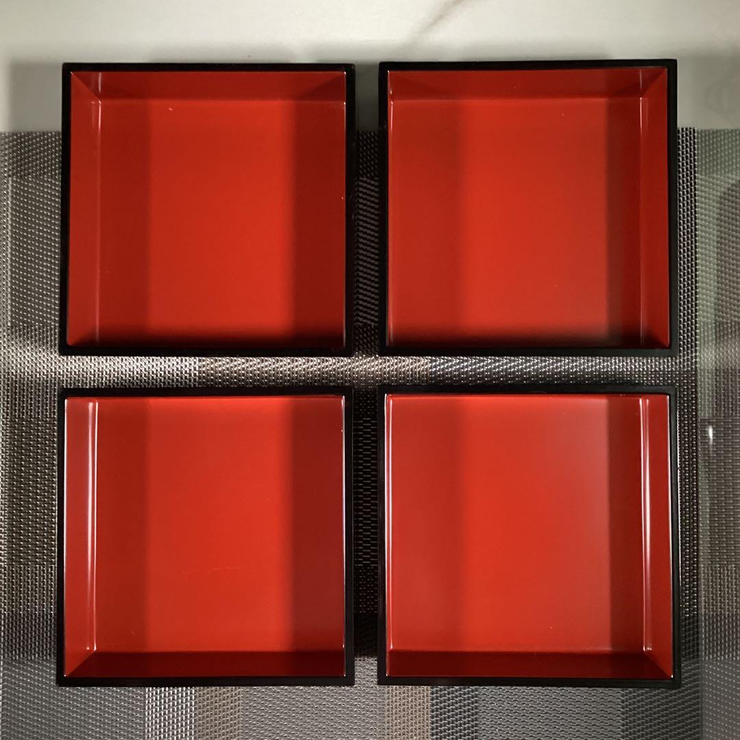 『スタうー特価』　輪島塗　蓋物　4箱　お盆　おせち　etc