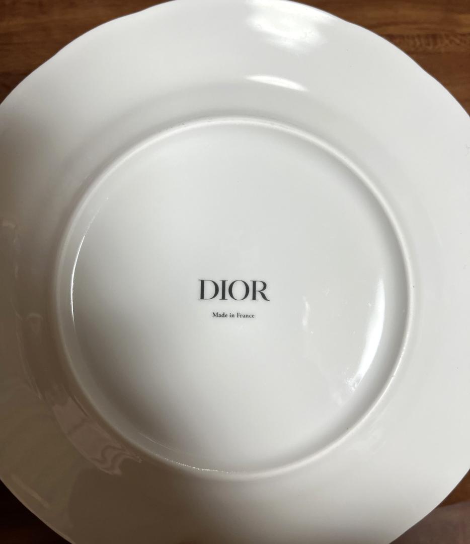 4/25まで【正規品】Diorトワルドゥジュイタイガー21cm皿グレー1枚　送①