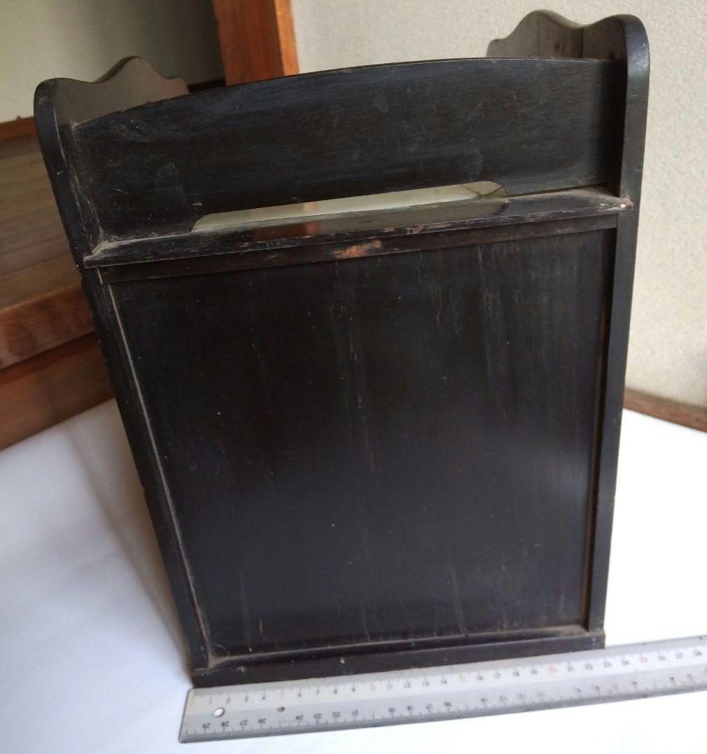 木製 小物入れ 道具入れ 小物収納 裁縫箱 道具箱 レトロ