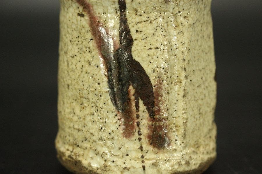 古美術 茶道具 織部 時代 茶入 良蓋(A773)