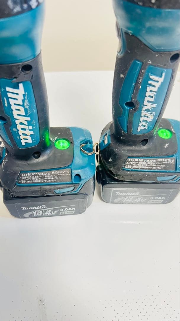 Makita ML807 ハンディライト 14.4V/18V 2台セット