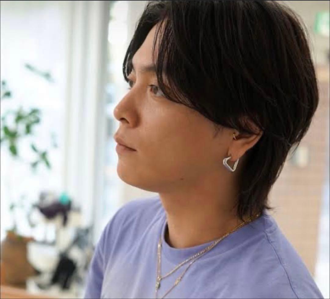 キャリアリング　CAREERING 301 トライアングル　ブラック　片耳　優里