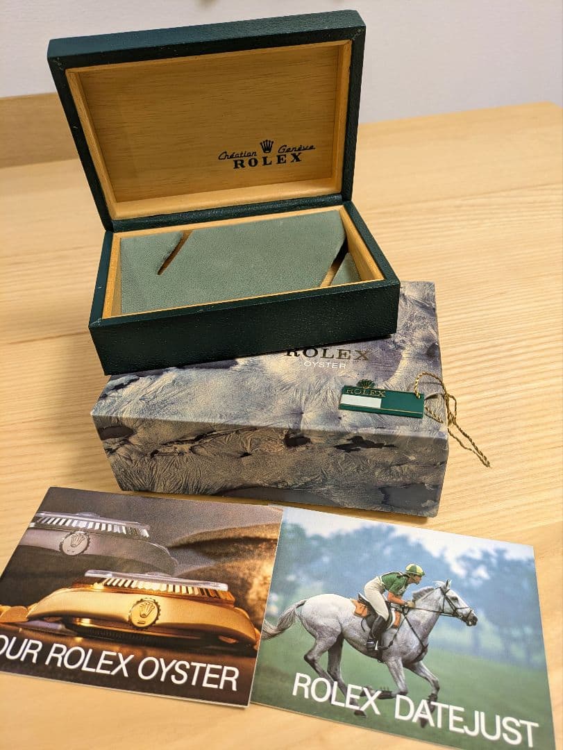 ROLEX ヴィンテージ グリーンタグ ロレックス 純正ボックス 空箱