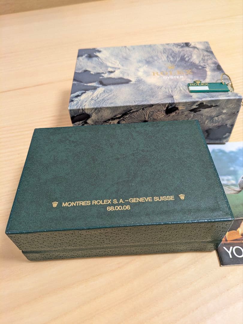 ROLEX ヴィンテージ グリーンタグ ロレックス 純正ボックス 空箱