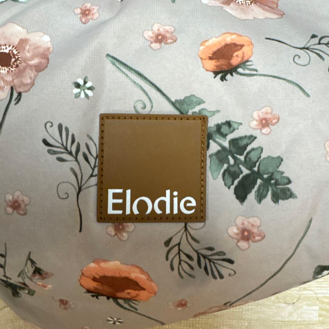 美品　エロディ　Elodie フットマフ　花柄　防寒カバー