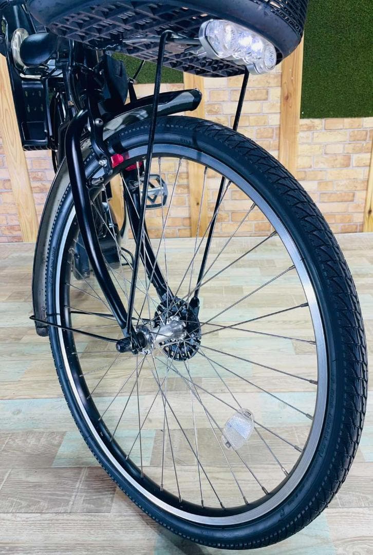 26インチ ブリヂストン 子供乗せ電動アシスト自転車 H2982