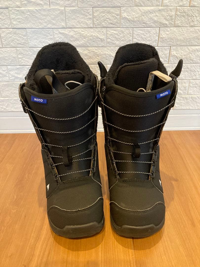 BURTON MOTO ブラックスノーボードブーツ26センチ