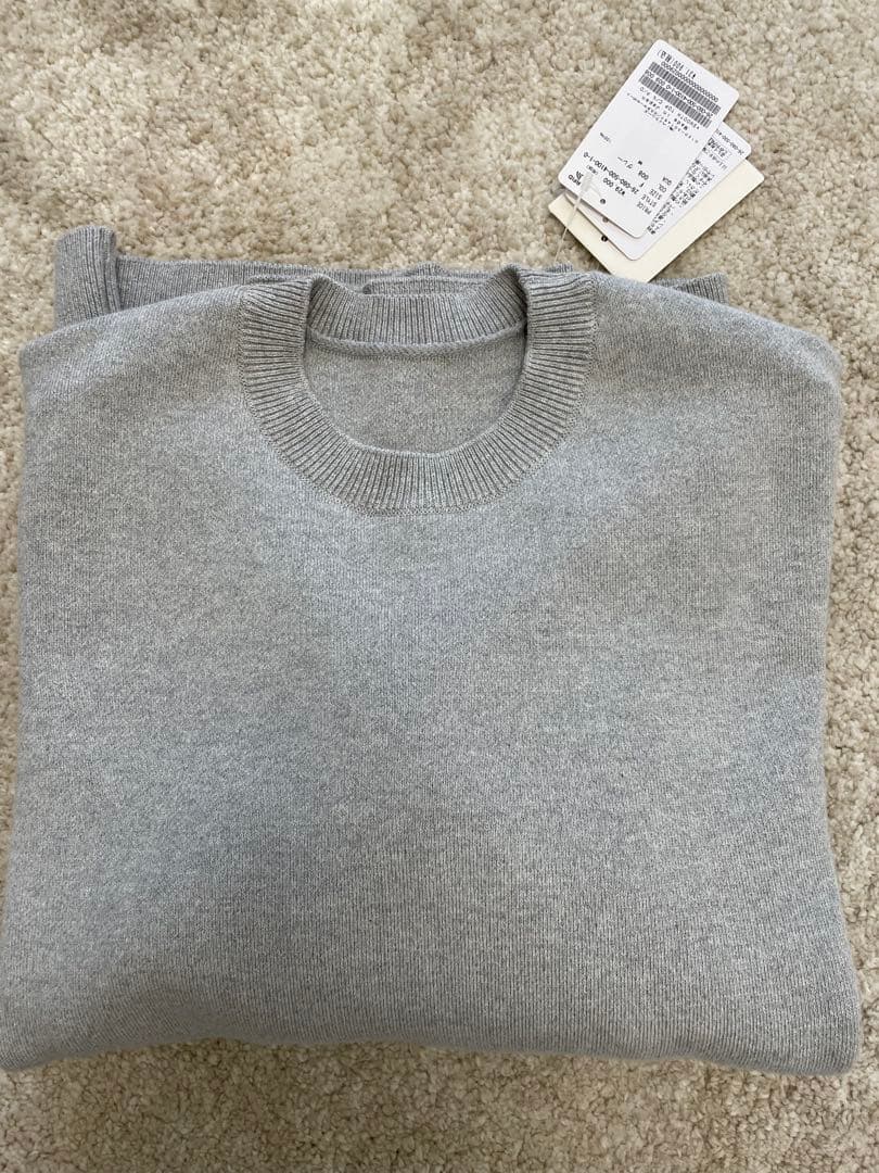 【新品未使用タグ付】SMOOTH TOP クルーネック プルオーバー グレー