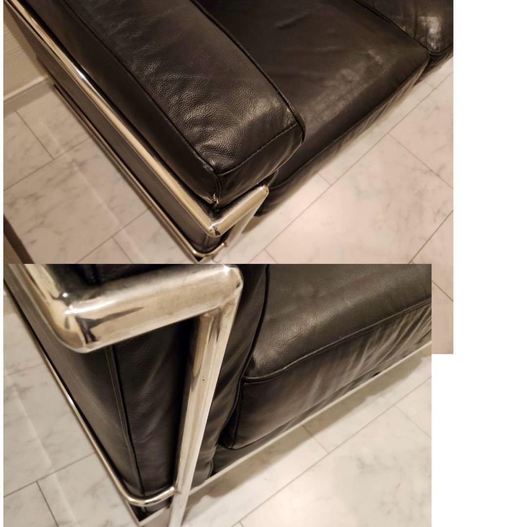 リプロダクトLe Corbusierル・コルビュジエ　2pボックスソファ