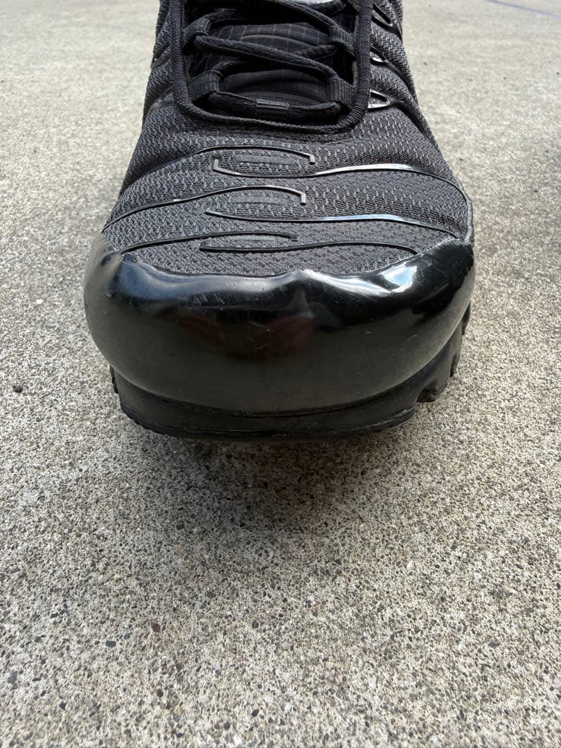 靴 nike airmax plus black/black-black