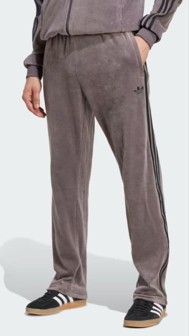 adidas 　SSTベロア トラックパンツ　JX1557　XL