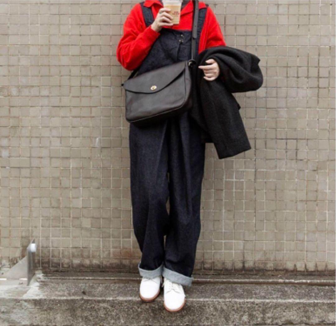 ネストローブ♡フロントホックデニムサロペット