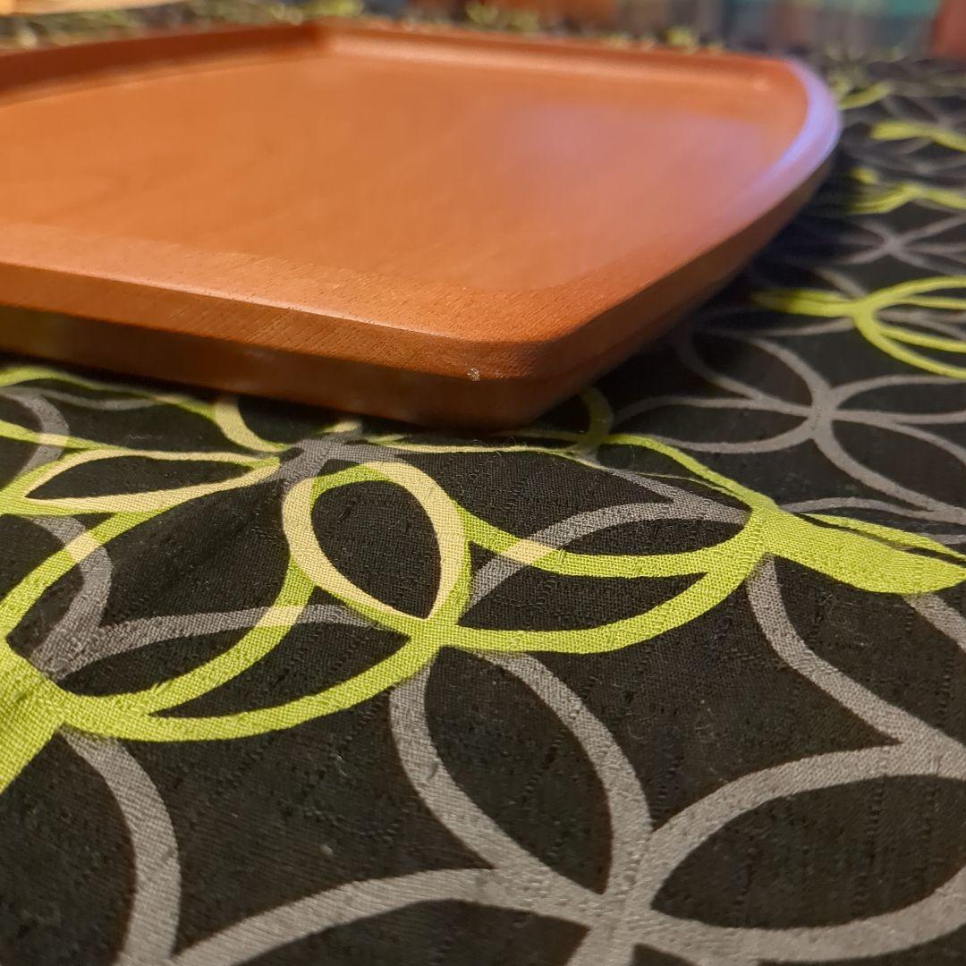 けやき　お盆　手作り木工