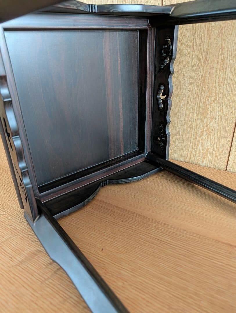 盆栽飾り台 唐木 盆栽台