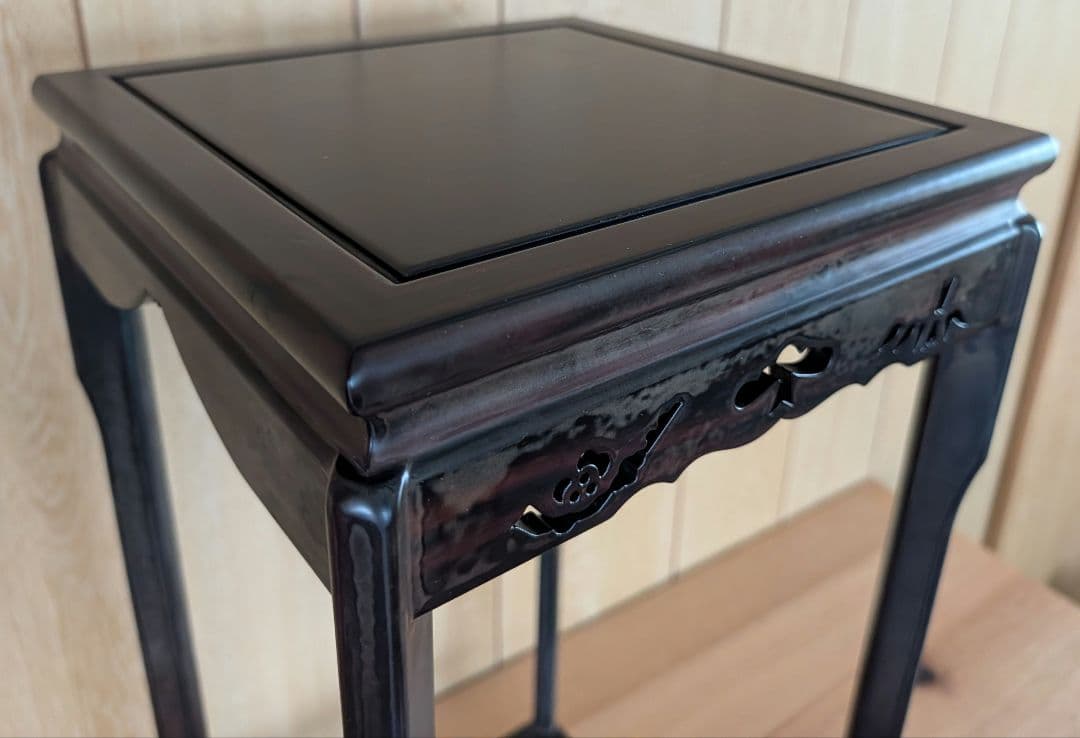 盆栽飾り台 唐木 盆栽台