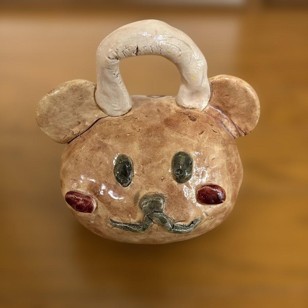 幸運をいりますか？　「クマちゃんの土鈴」