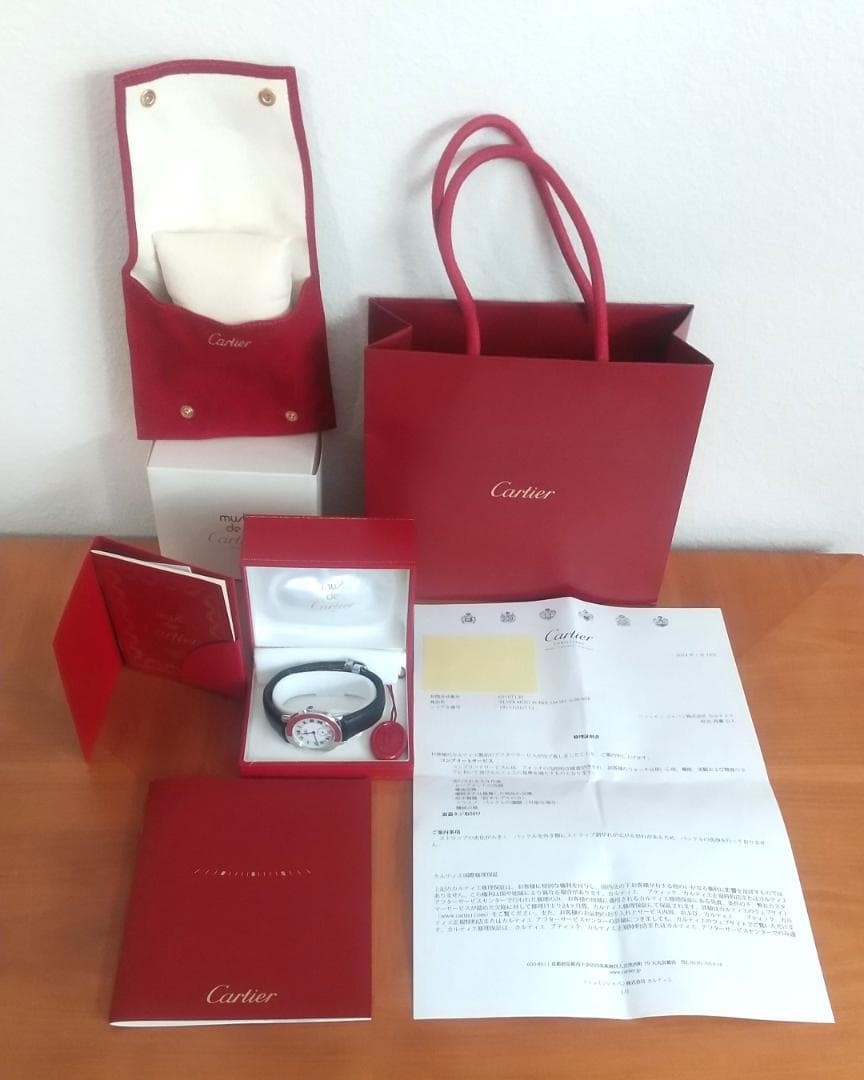 わい_2nd 品 【可動保証書付】カルティエ マストロンド