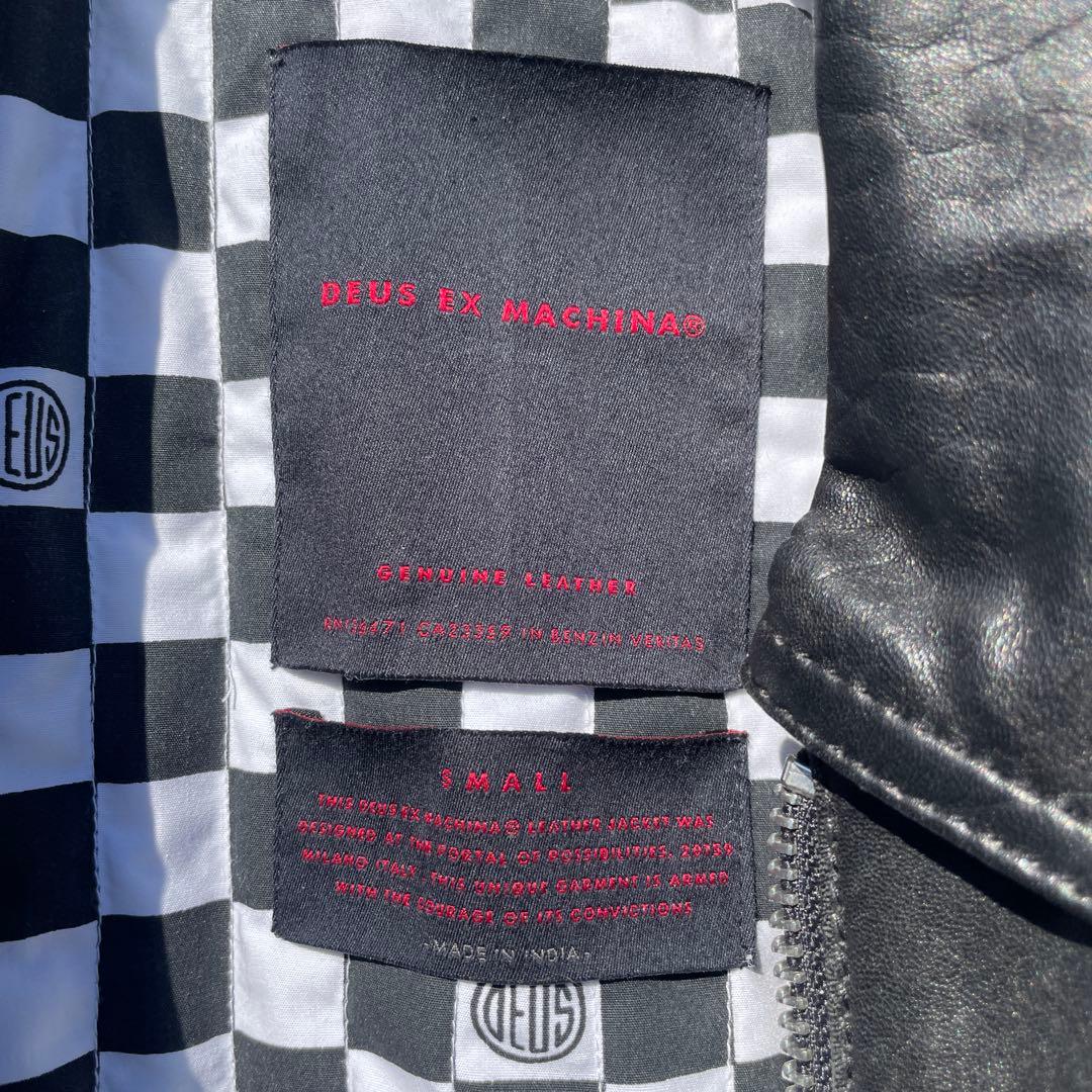 DEUS EX MACHINA デウスエクスマキナ　シングルライダース　レザー