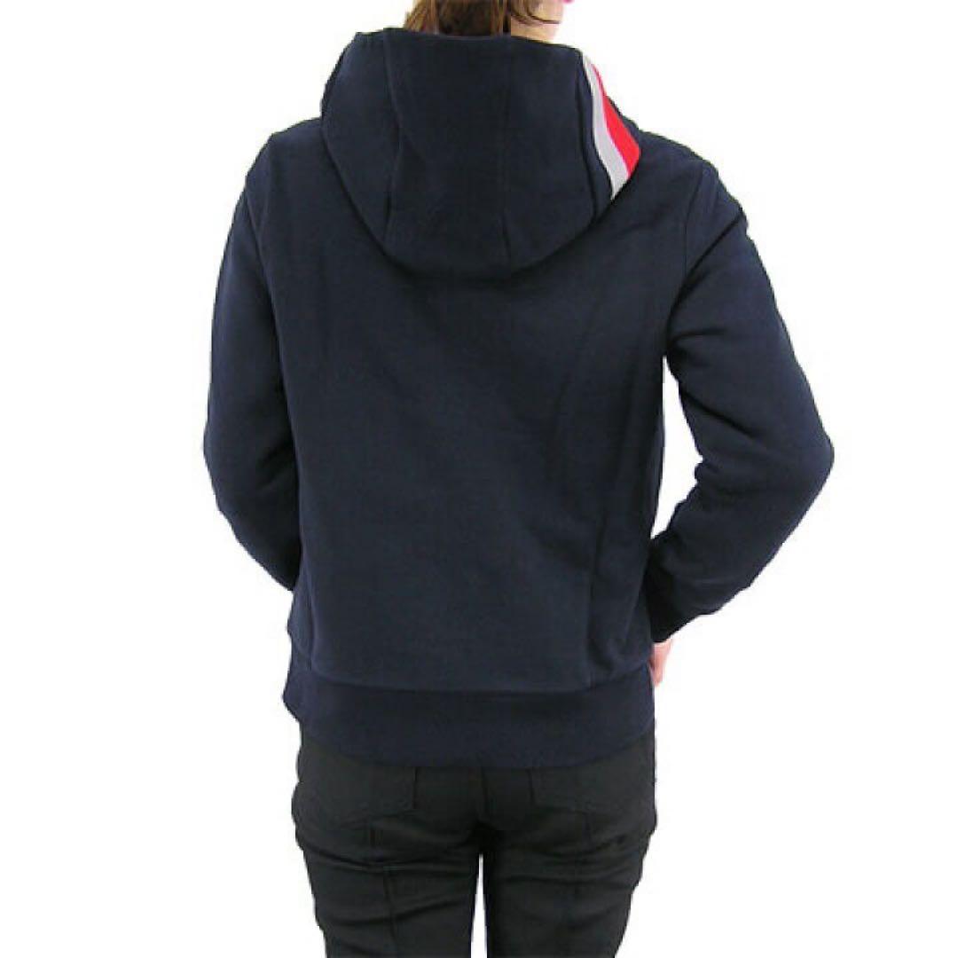 【美品】モンクレール　ジップダウンパーカー　フード　トリコロール　定番　XS