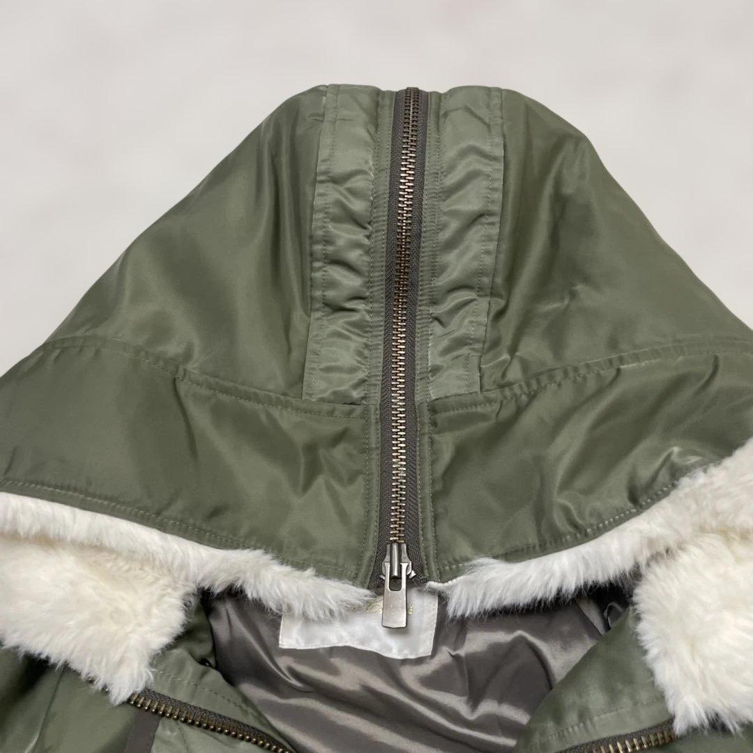 美品✨GRACE CLASS ボアフード ミリタリージャケット 上品カジュアル