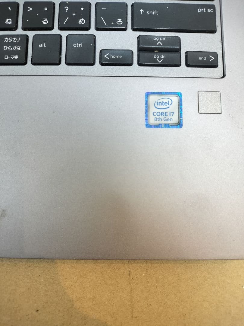 HP ZBook 15 G5 電源入るが起動不可 メモリ欠品 ジャンク