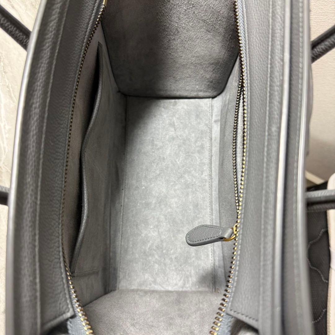 【Louise❤︎ 】CELINE ラゲージ マイクロショッパー ライトブル