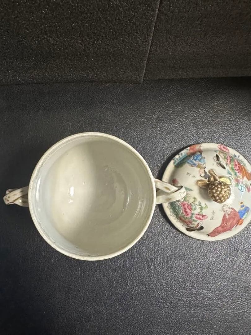 中国古美術　清時代　無双譜人物