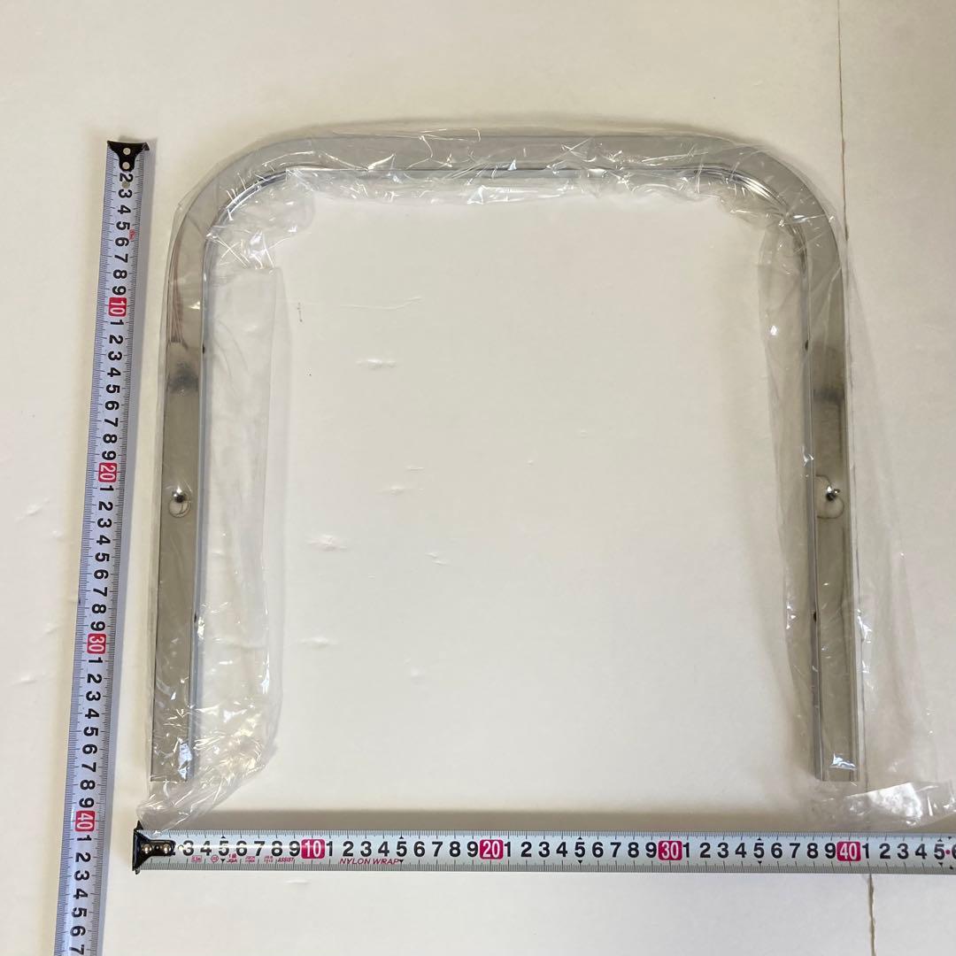 ◆さな◆ ガラステーブル 机 リビング シルバー 網棚付き レトロ 新品