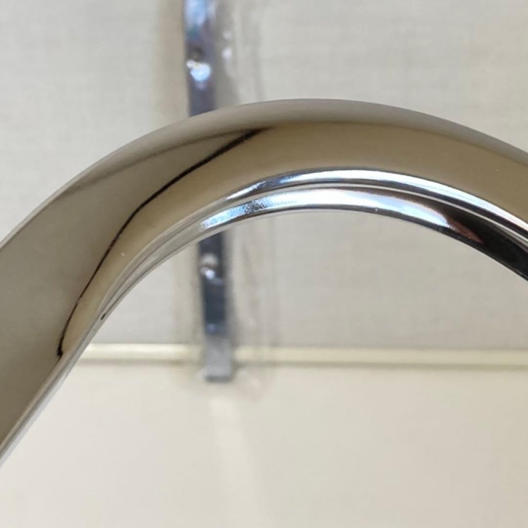 ◆さな◆ ガラステーブル 机 リビング シルバー 網棚付き レトロ 新品