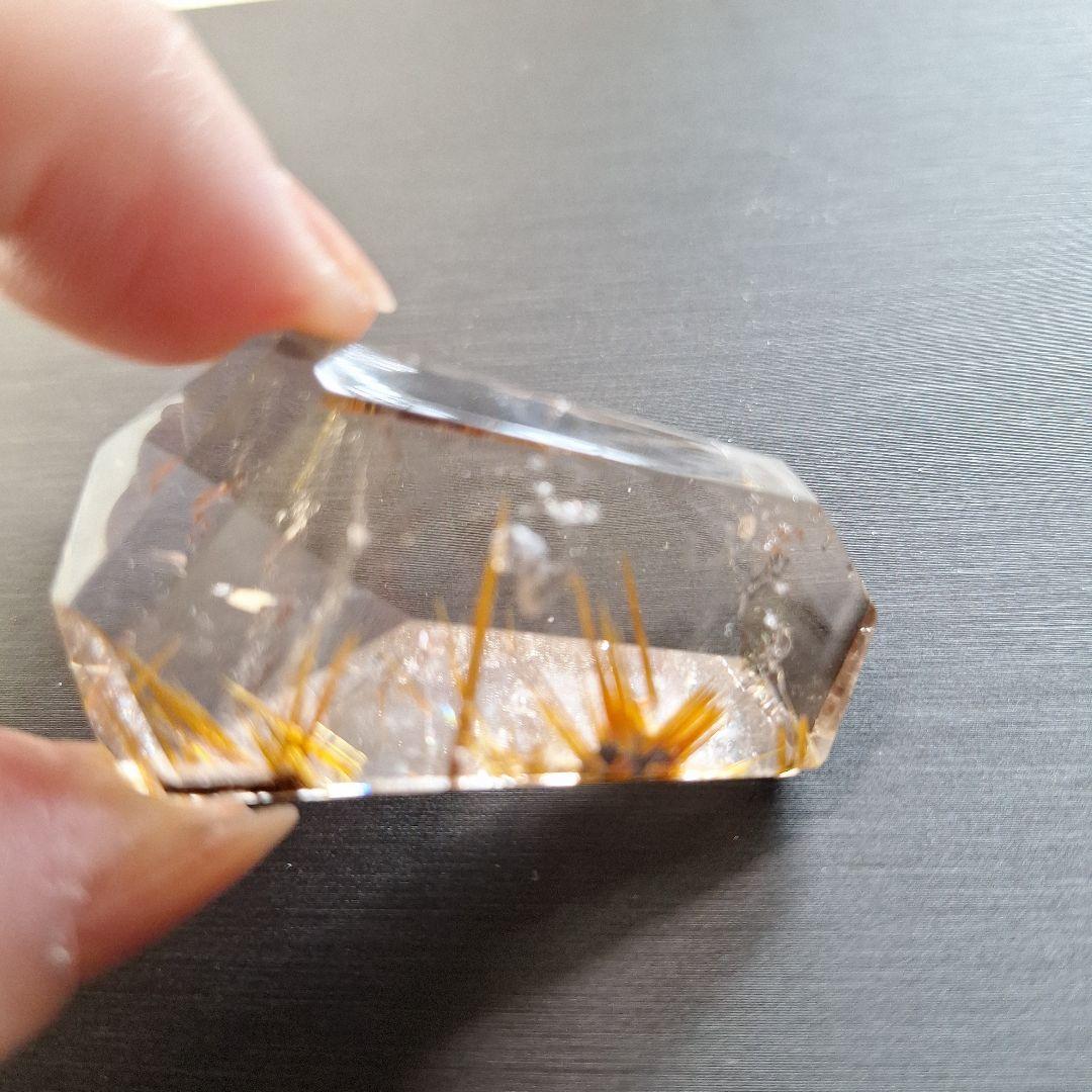 ★天然石★太陽放射ルチル