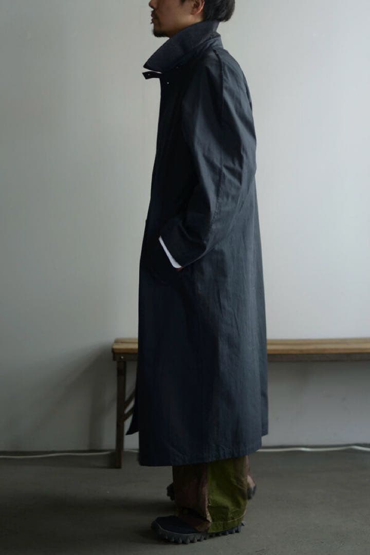 CLASS 未使用 ネイビー ロングコート オーバーサイズコート