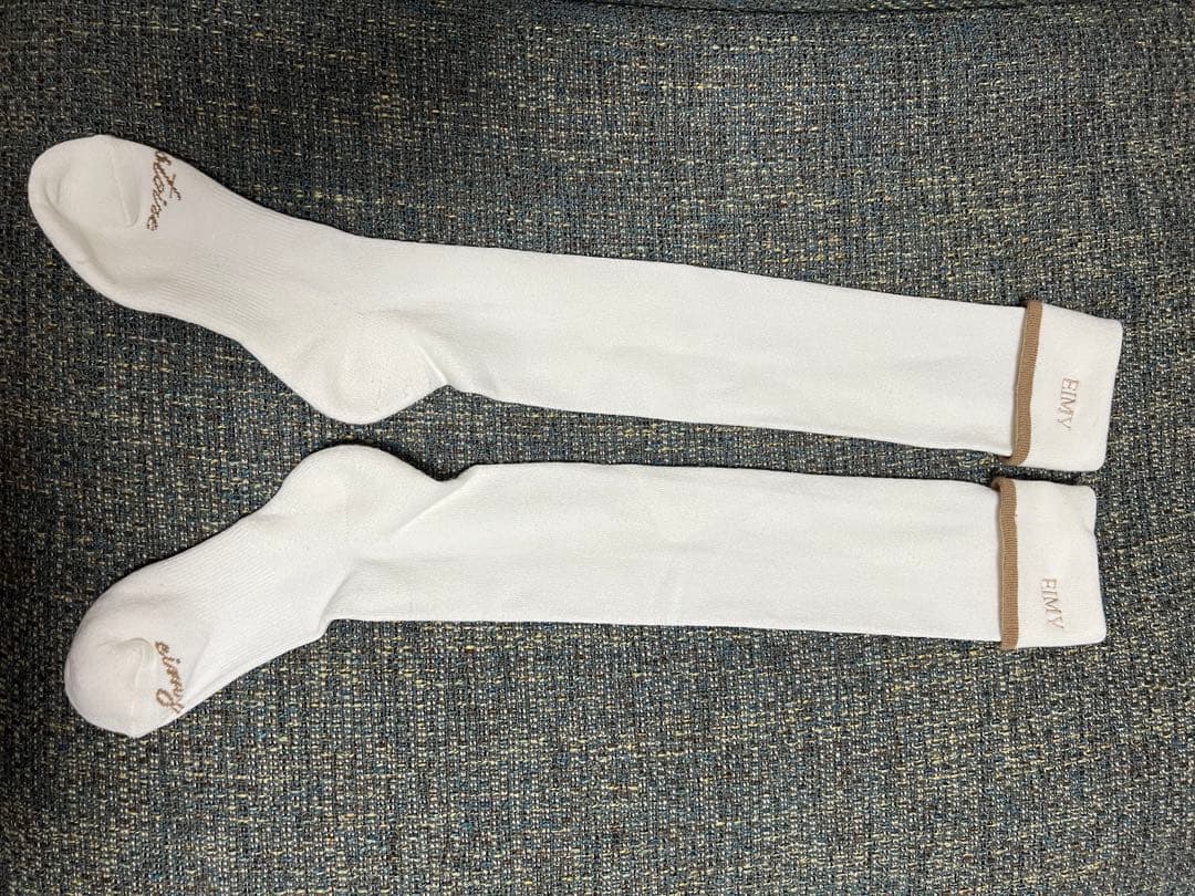 EIMY GOLF スウェット パール付シャツ スカート 靴下 ゴルフ4点セット