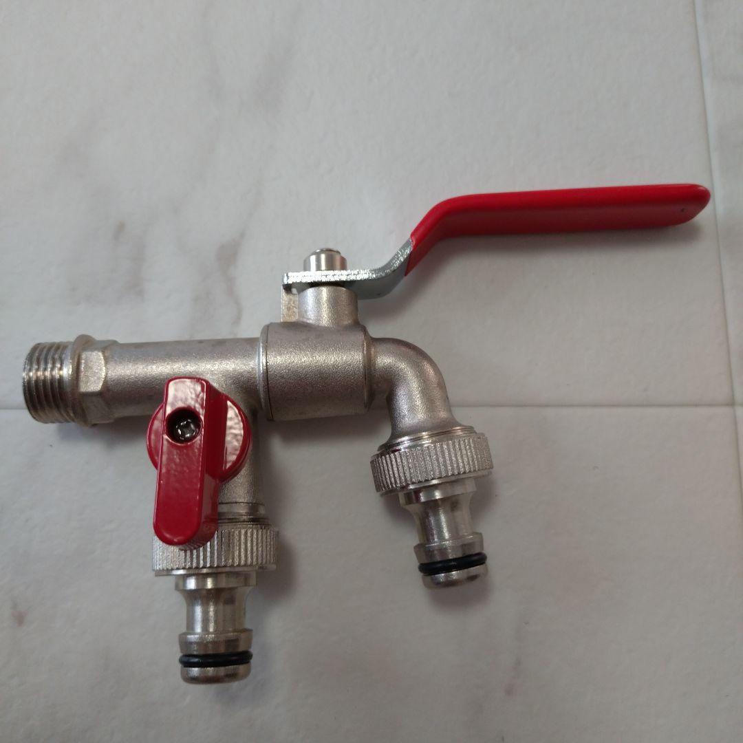 スプレー水接続 IBCタンクアダプタS60x6 1/2 \"ガーデンホース