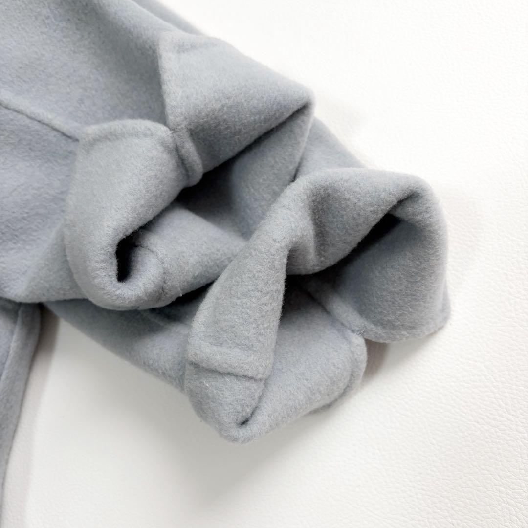 ドゥーズィエムクラス　victorian リバーロングノーカラーコート　36