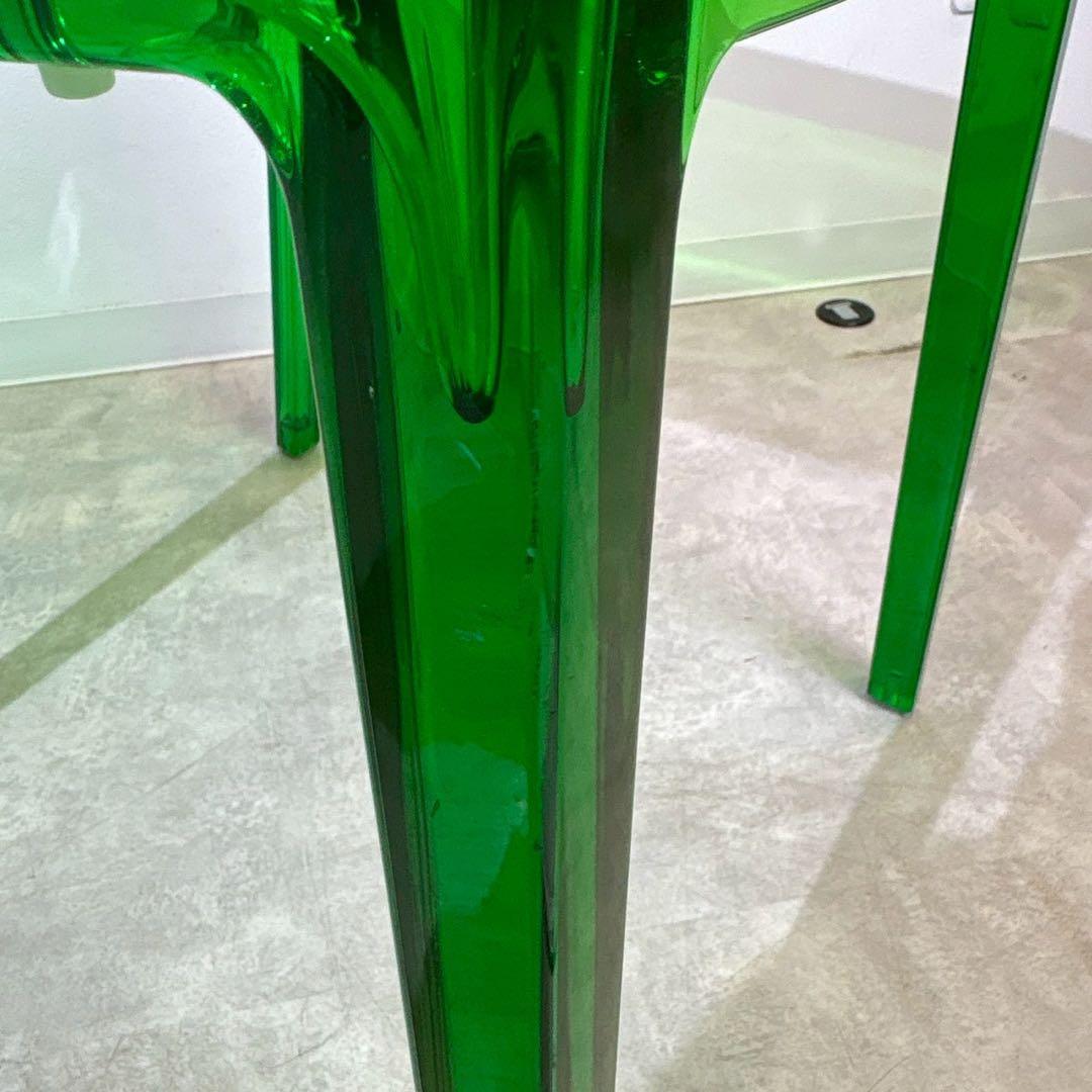 カリガリス　アルケミアチェア　ALCHEMIA クリアグリーン　グリーン