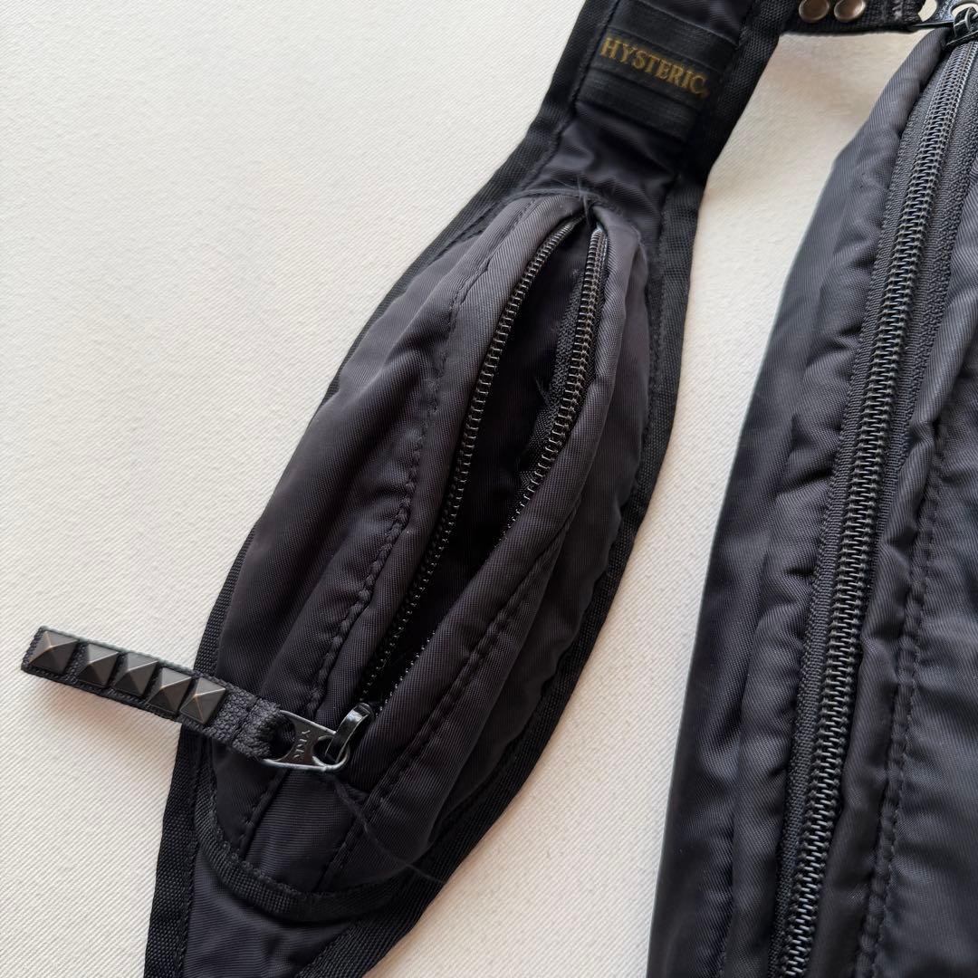 ヒステリックグラマー スコーピオン刺繍 ボディバッグ Hysteric ロック