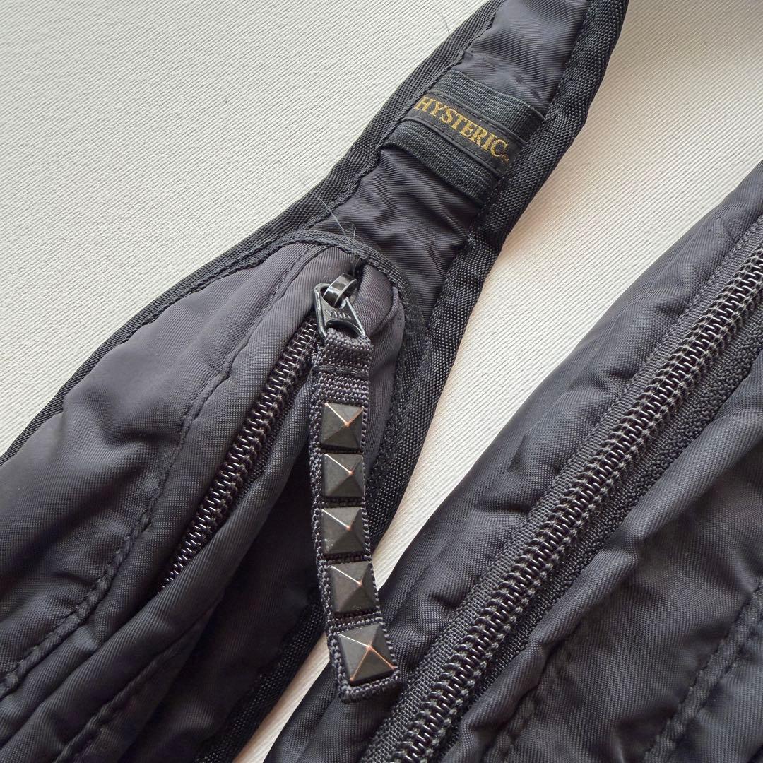 ヒステリックグラマー スコーピオン刺繍 ボディバッグ Hysteric ロック